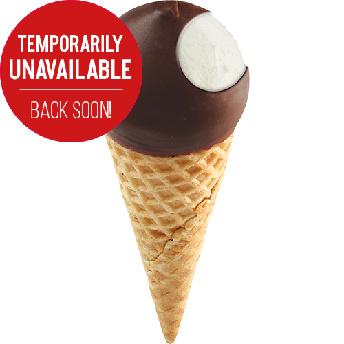 12 Pk Vanilla Ball Top Cones