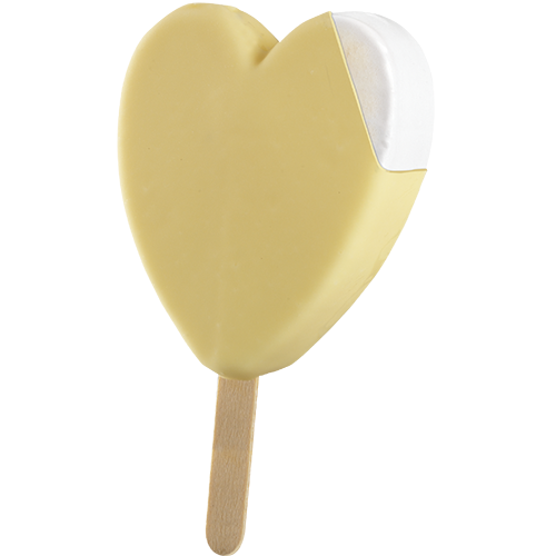 6 Pk White Hearts