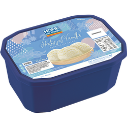 2L Natural Vanilla Tub